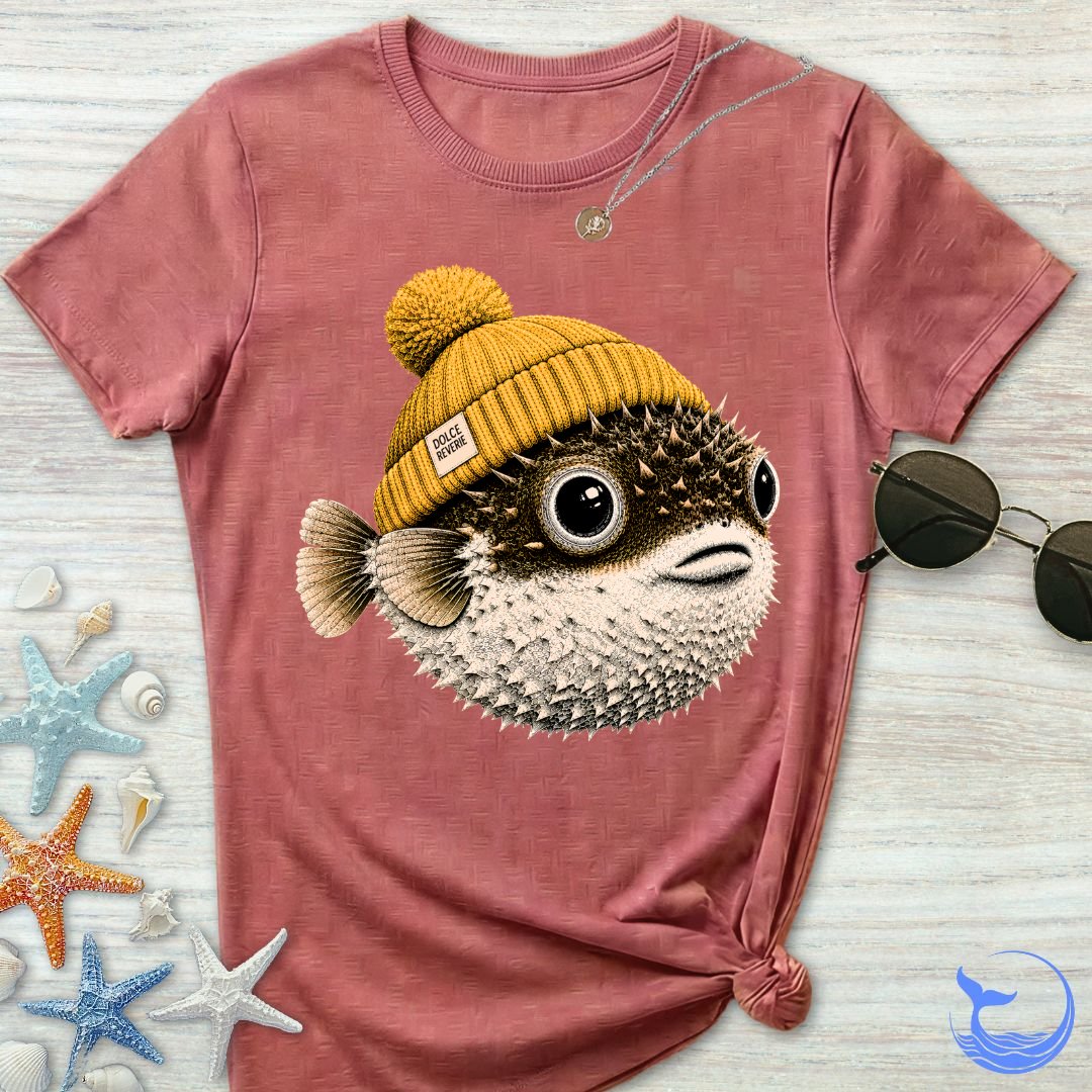 Winter Pufferfish Women's T-Shirt