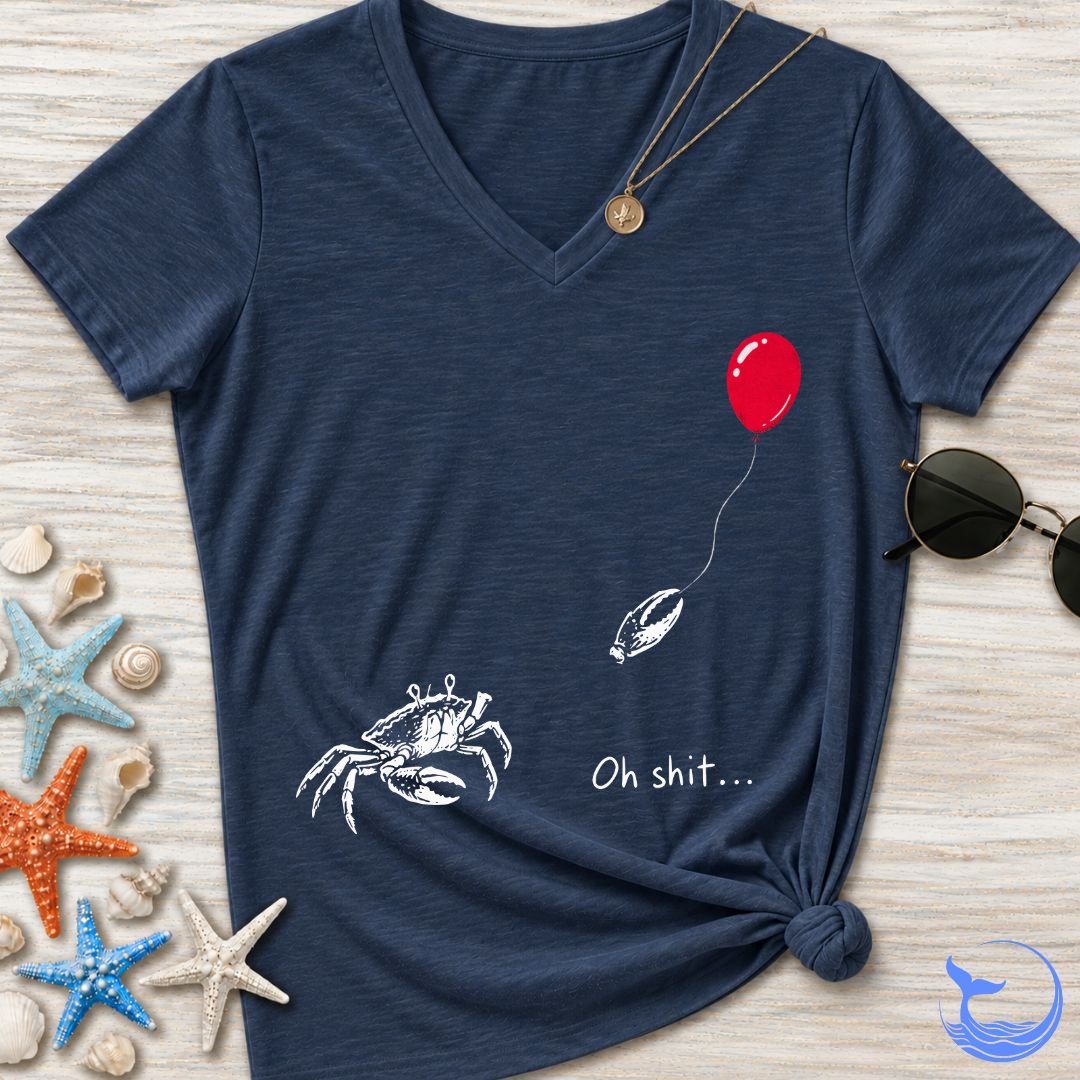 Oh...Crab Women's V-Neck T-Shirt