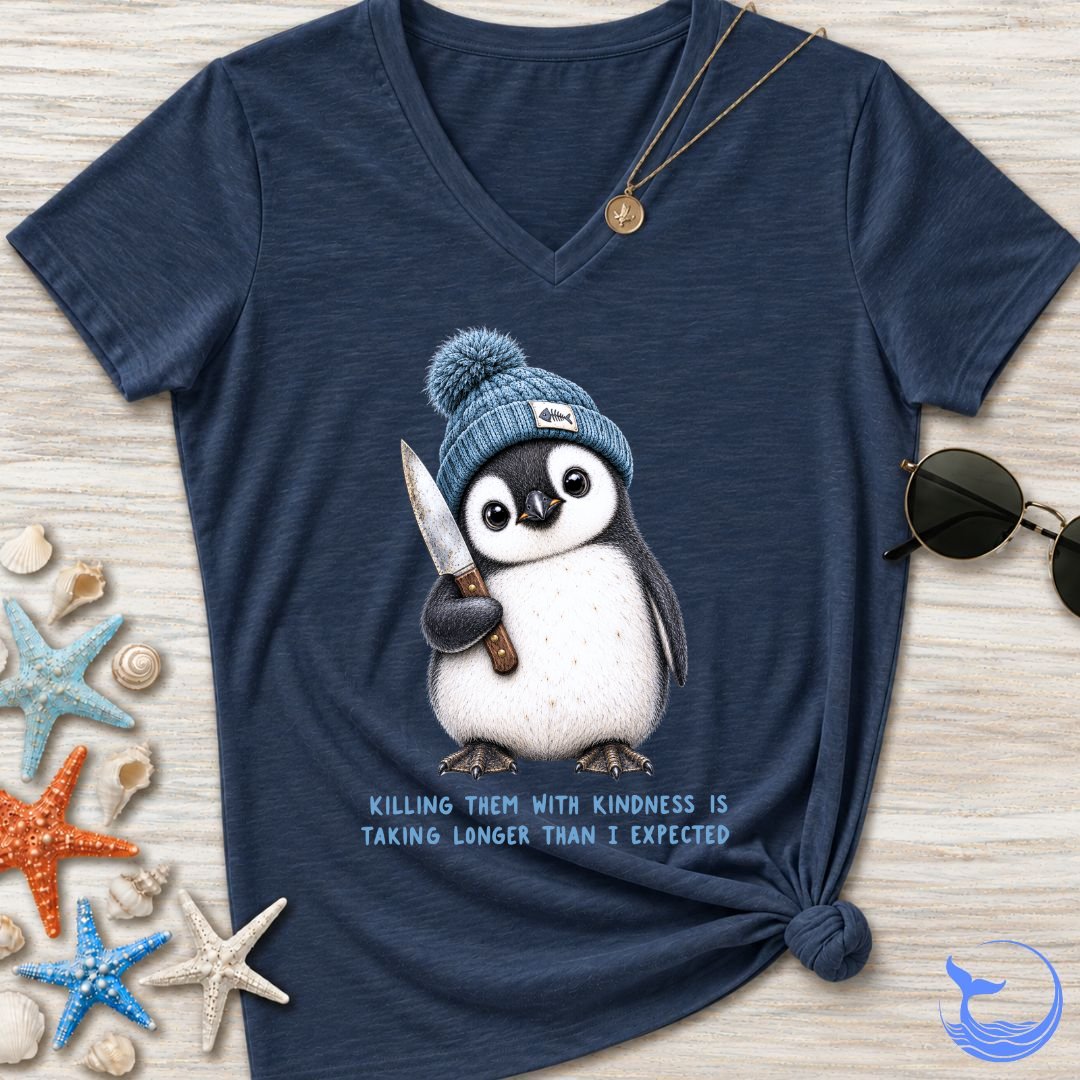 Kindness Is Taking Too Long Women's V-Neck T-Shirt