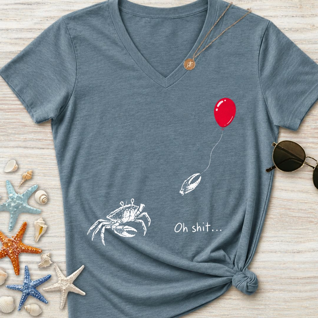 Oh...Crab Women's V-Neck T-Shirt