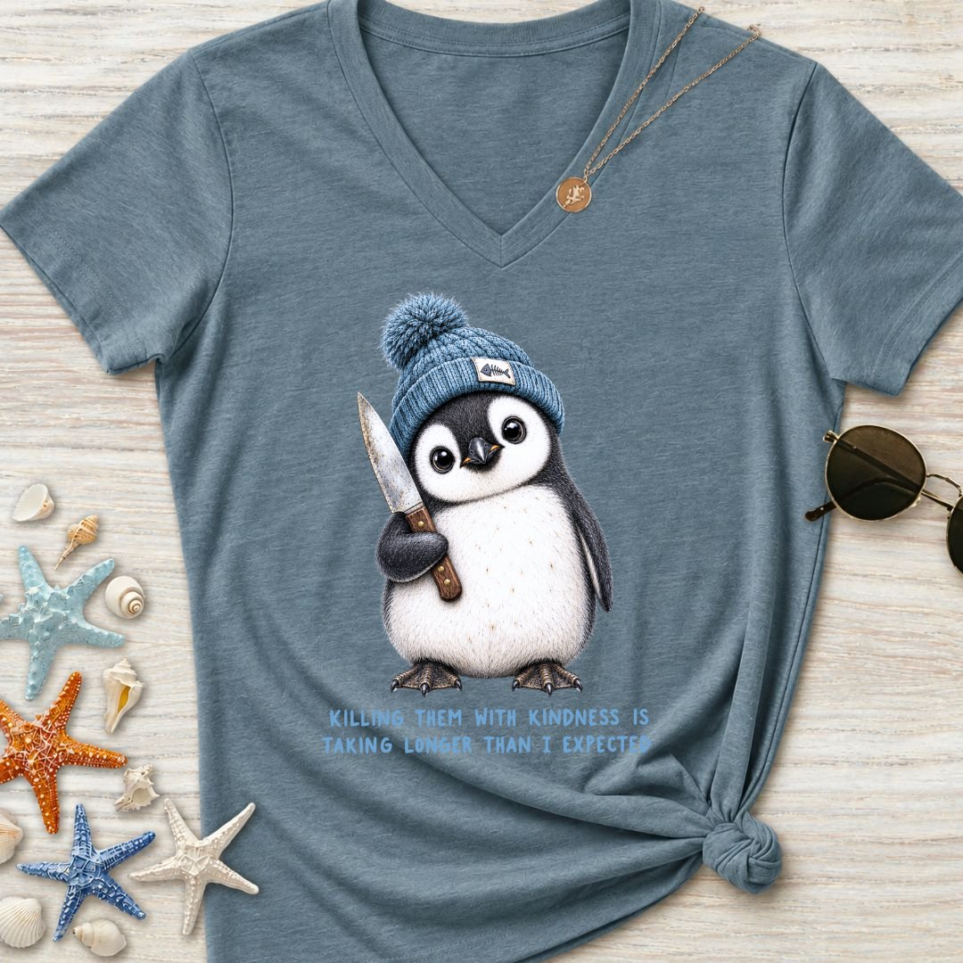 Kindness Is Taking Too Long Women's V-Neck T-Shirt