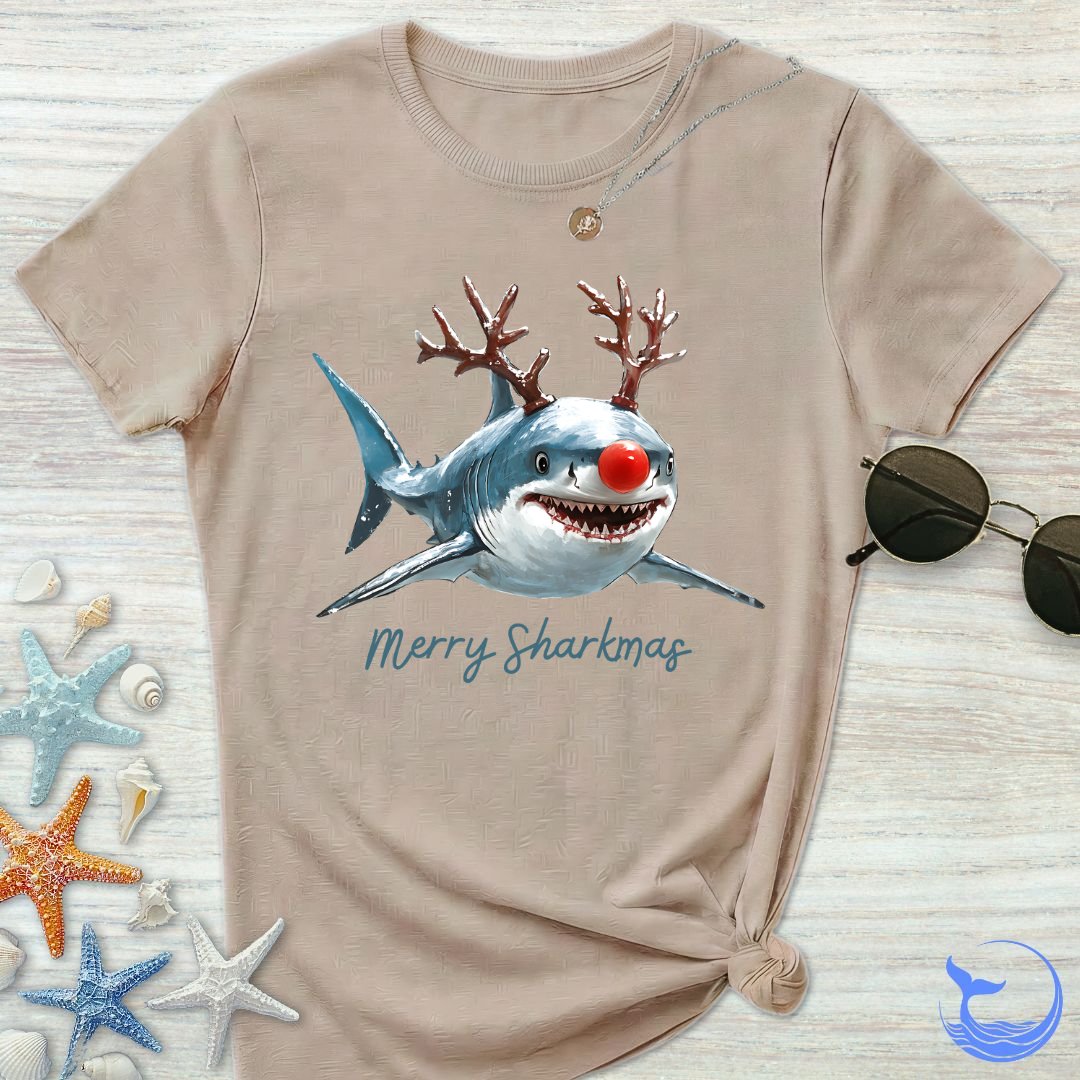 Merry Sharkmas Women's T-Shirt