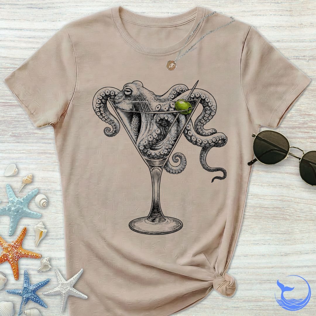 Octopus Martini Women's T-Shirt
