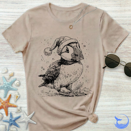 Christmas Puffin Women's T-Shirt