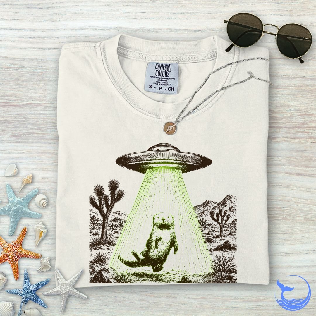 Otter UFO Comfort Colors T-Shirt