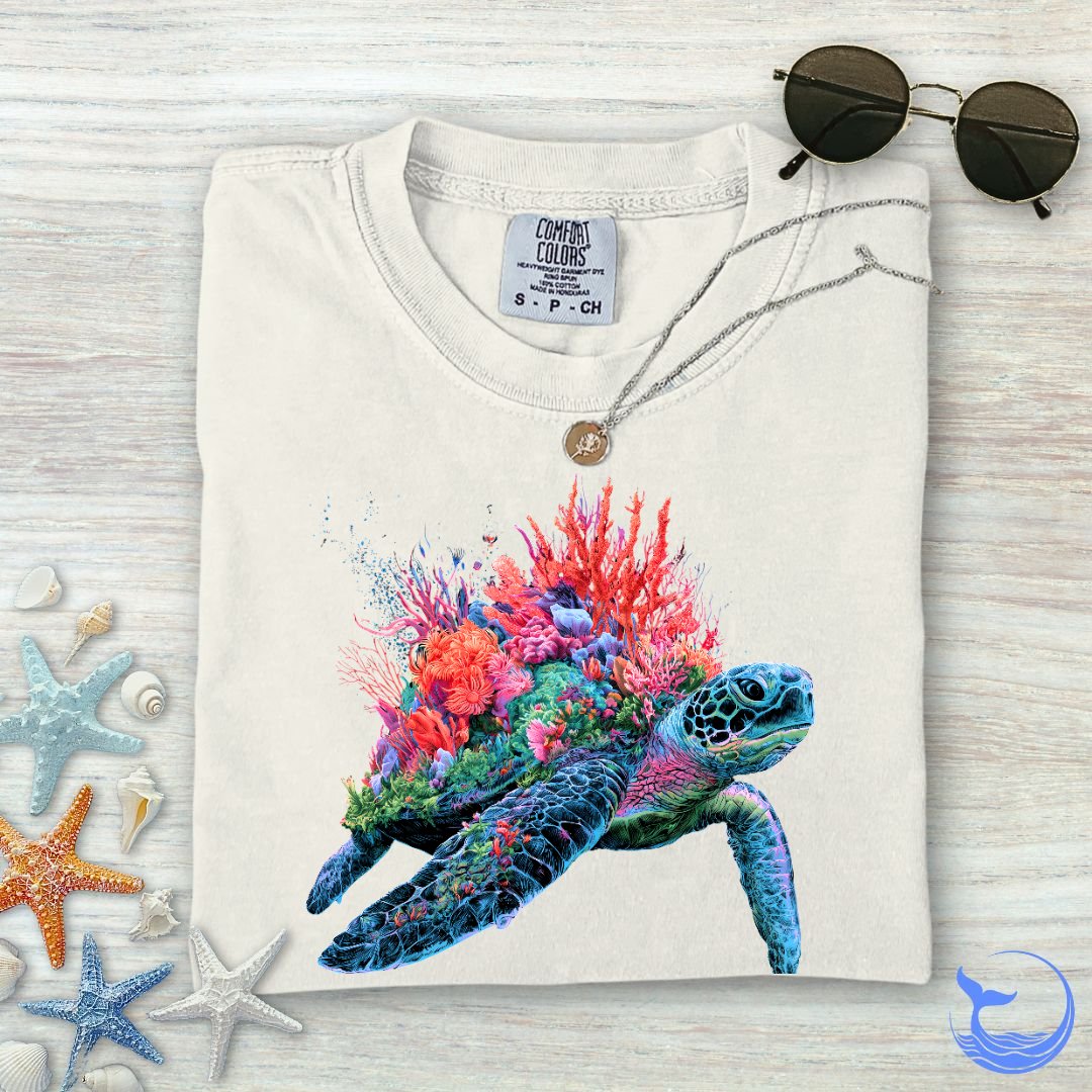 Reef Turtle Comfort Colors T-Shirt