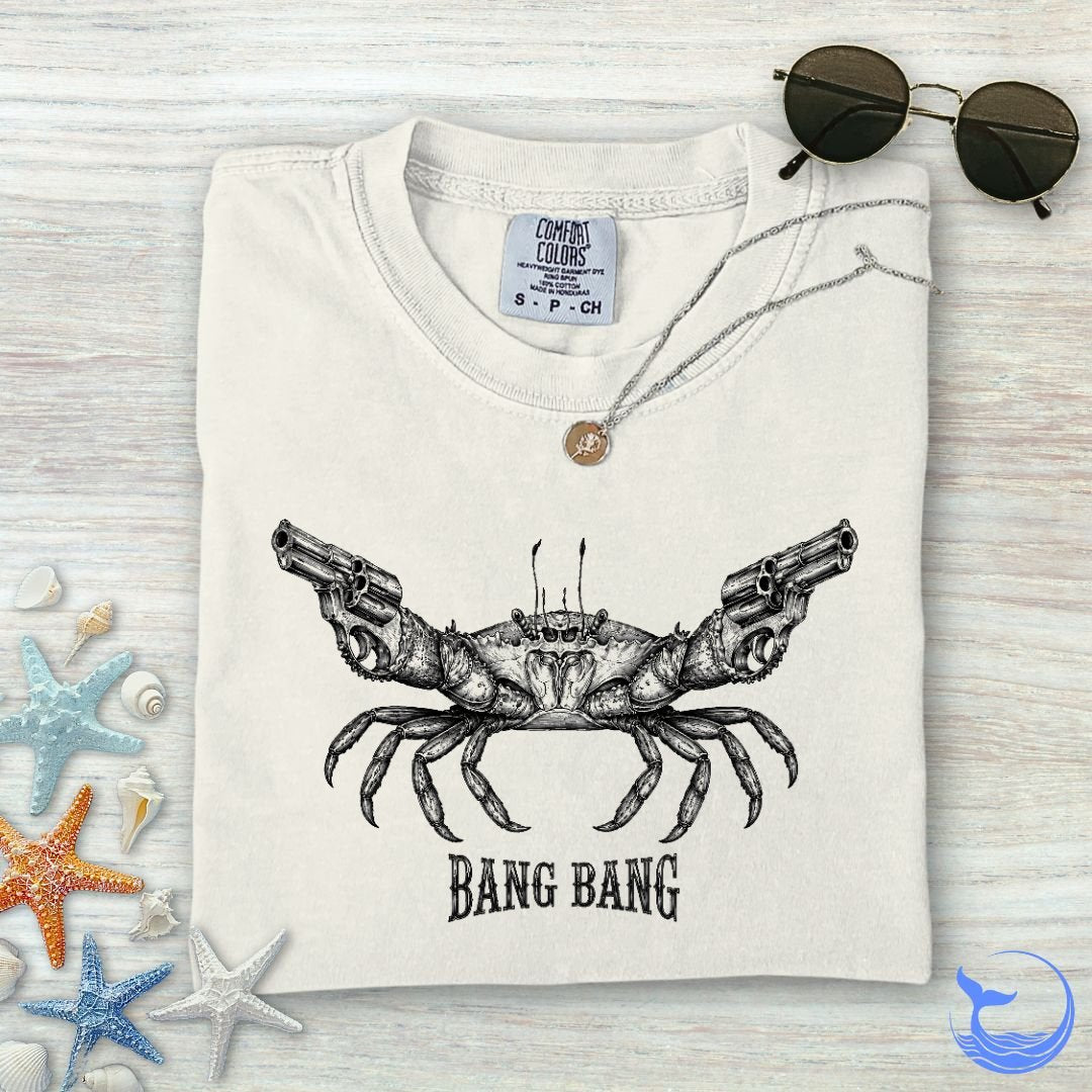 Bang Bang Crab Comfort Colors T-Shirt