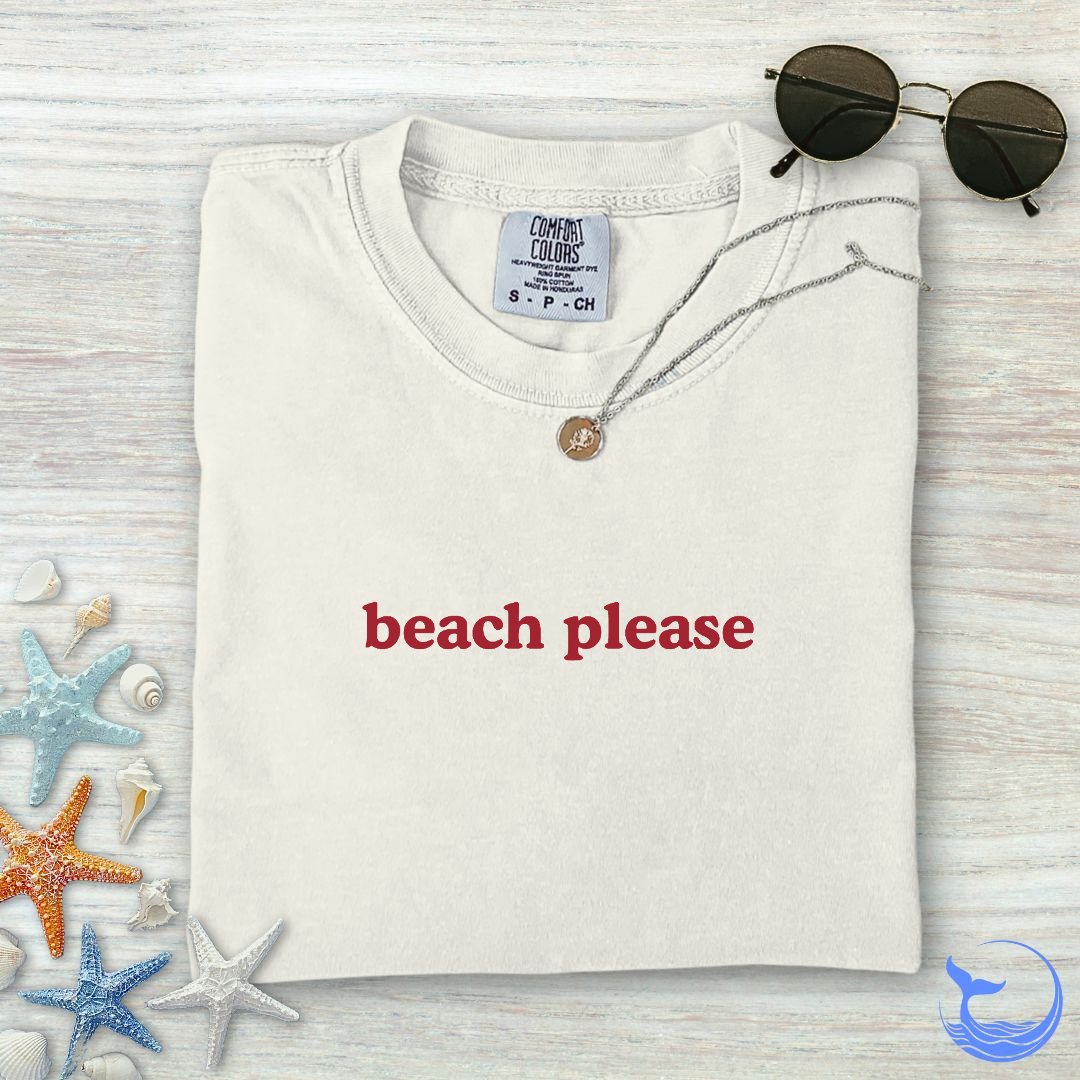 Beach Please Comfort Colors T-Shirt