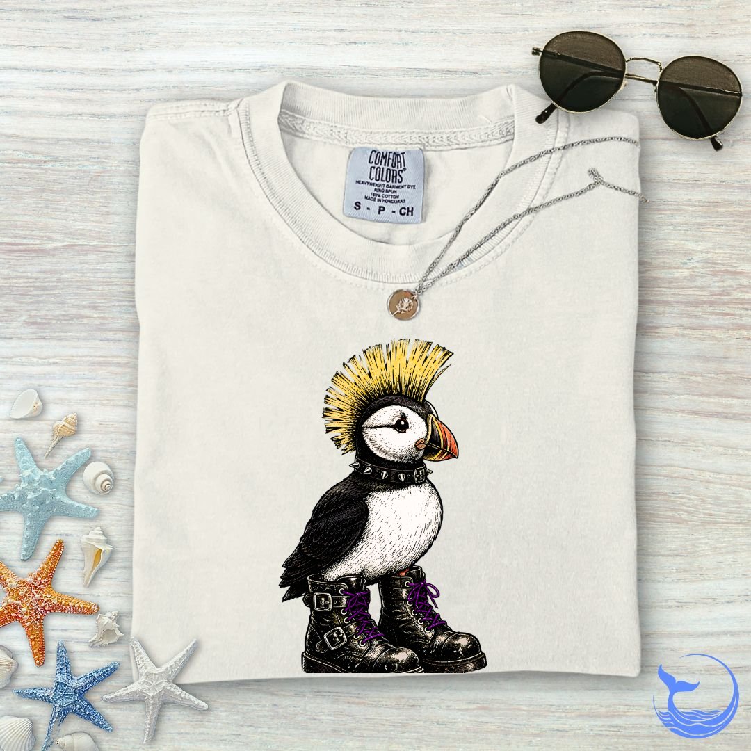 Puffin Punk Comfort Colors T-Shirt