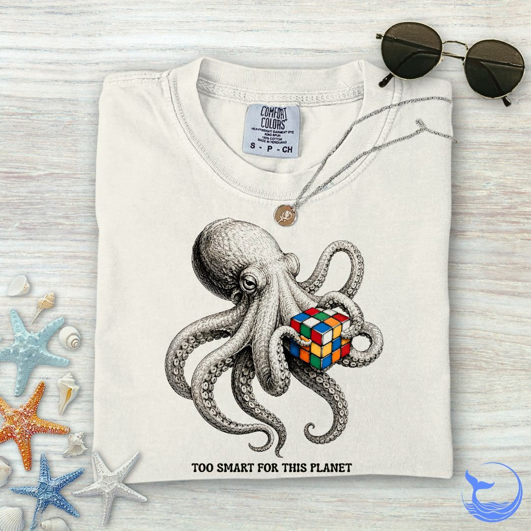 Smart Octopus Comfort Colors T-Shirt