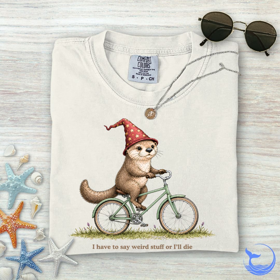 Weird Stuff Or I'll Die Otter Comfort Colors T-Shirt