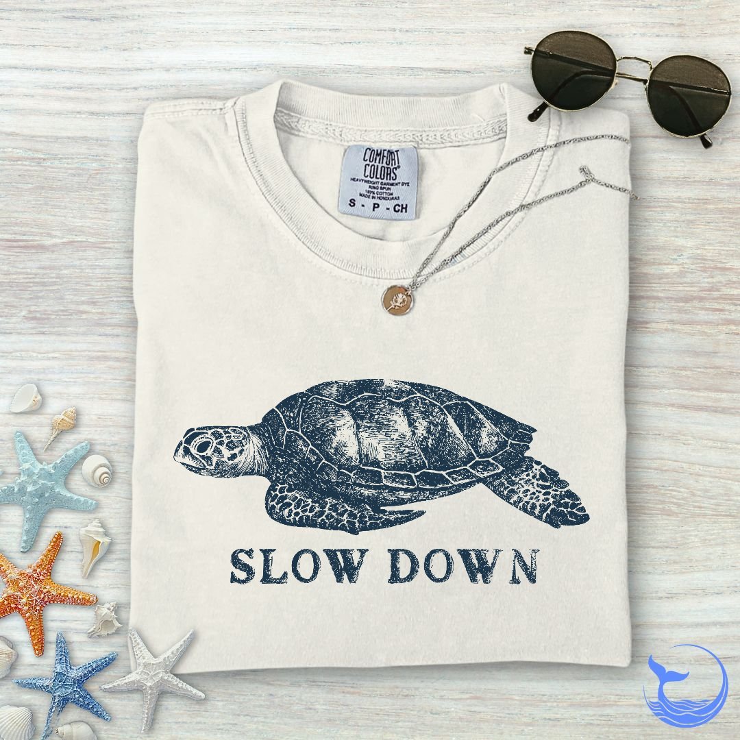 Slow Down Turtle Comfort Colors T-Shirt
