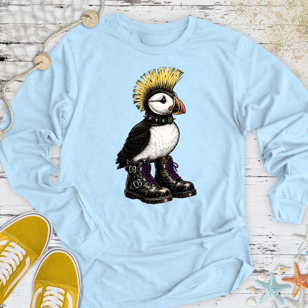 Puffin Punk Long Sleeve Tee