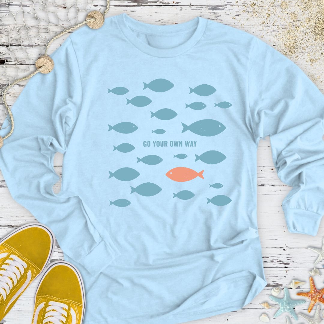 Go Your Own Way Long Sleeve Tee