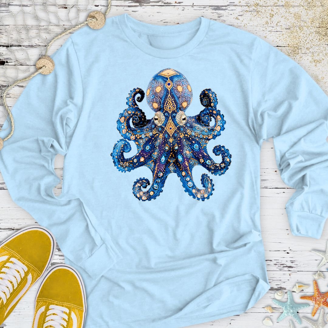 Blue-Ringed Octopus Long Sleeve Tee