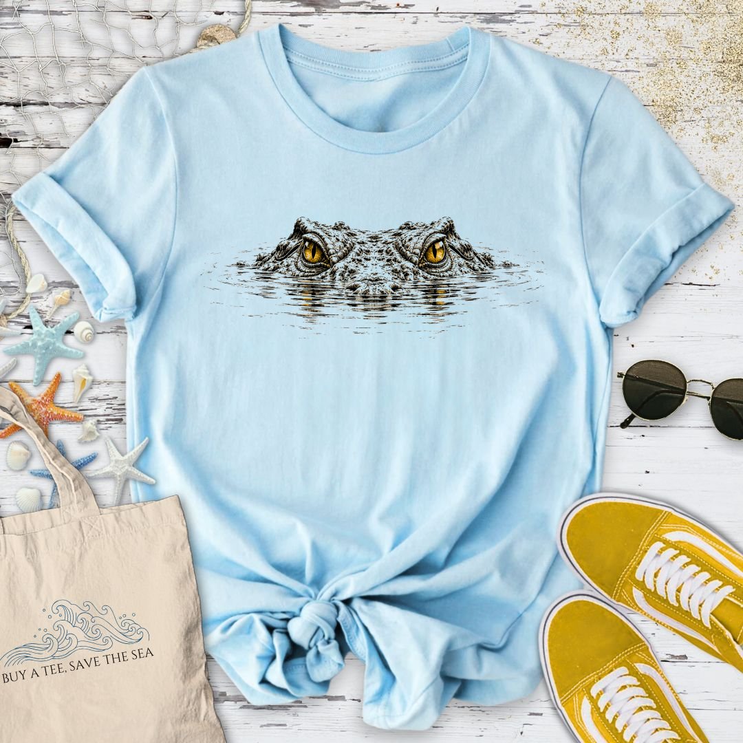 Lurking Saltwater Croc T-Shirt