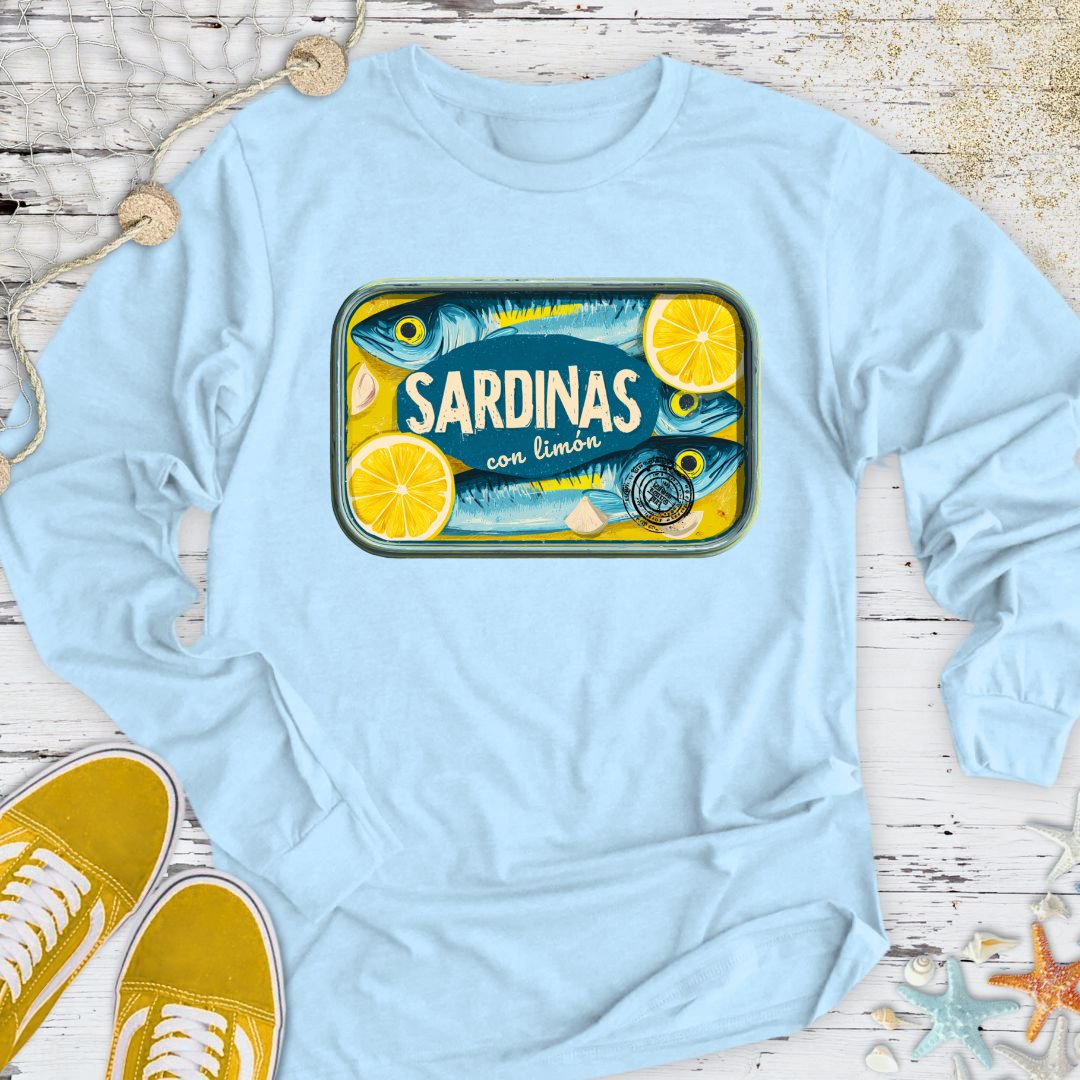 Sardinas Con Limon Long Sleeve Tee