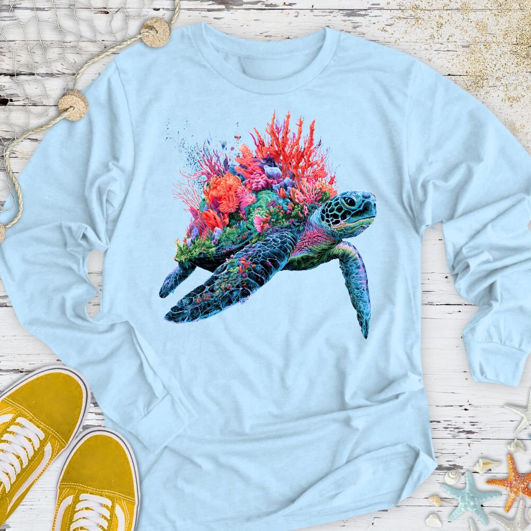 Reef Turtle Long Sleeve Tee