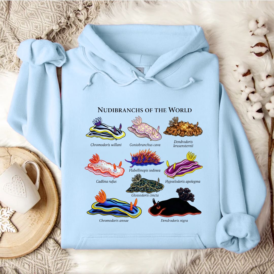 Nudibranchs Of The World Hoodie