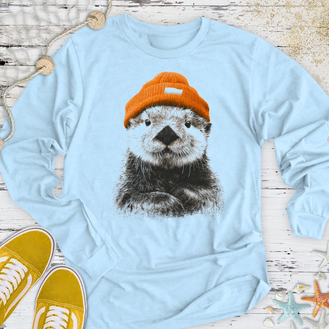 Winter Otter Long Sleeve Tee