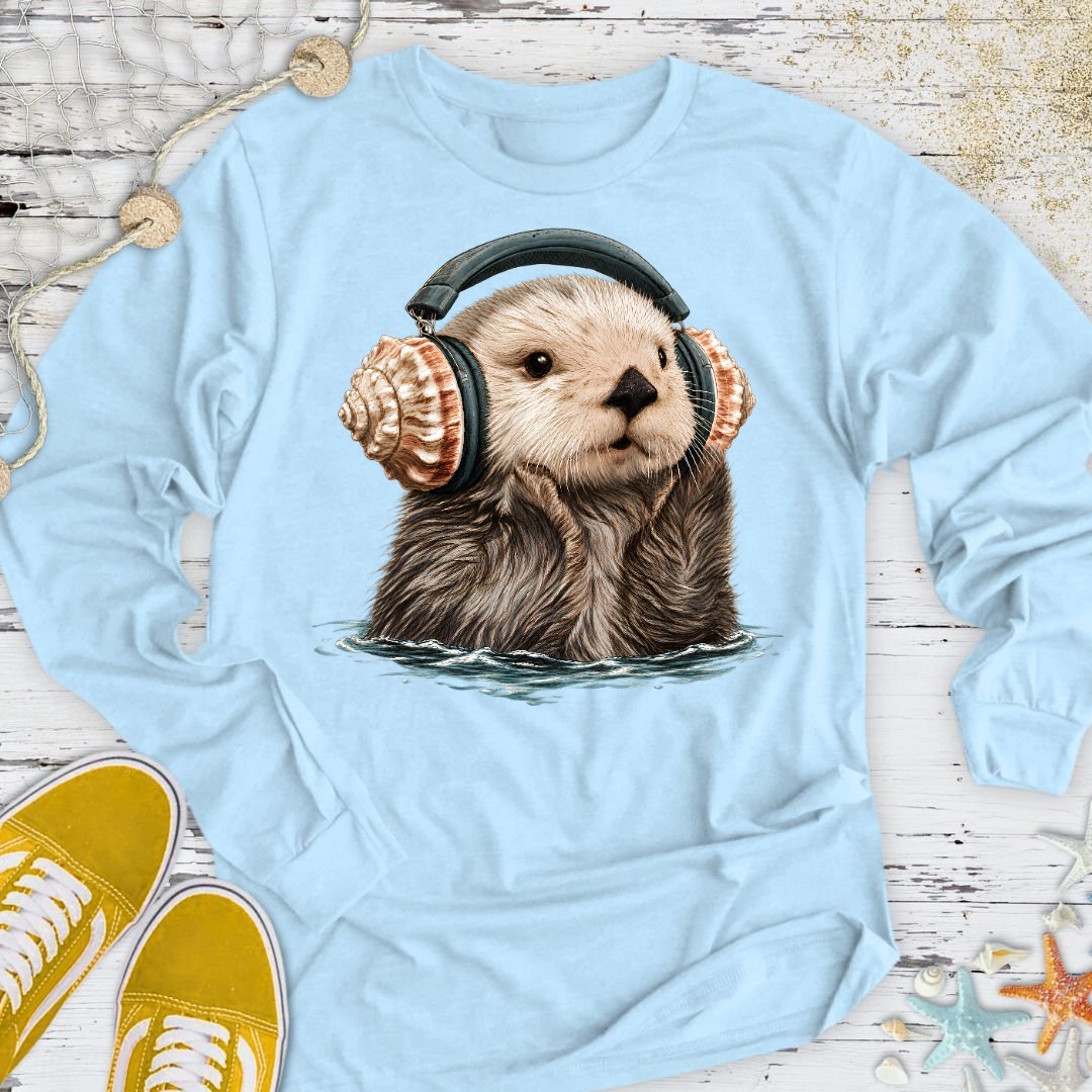 Music Otter Long Sleeve Tee