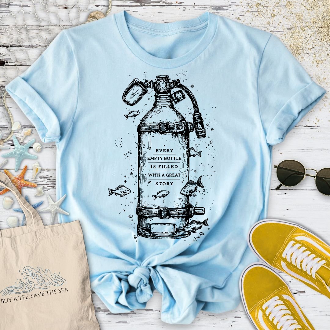 Scuba Tank, Great Story T-Shirt