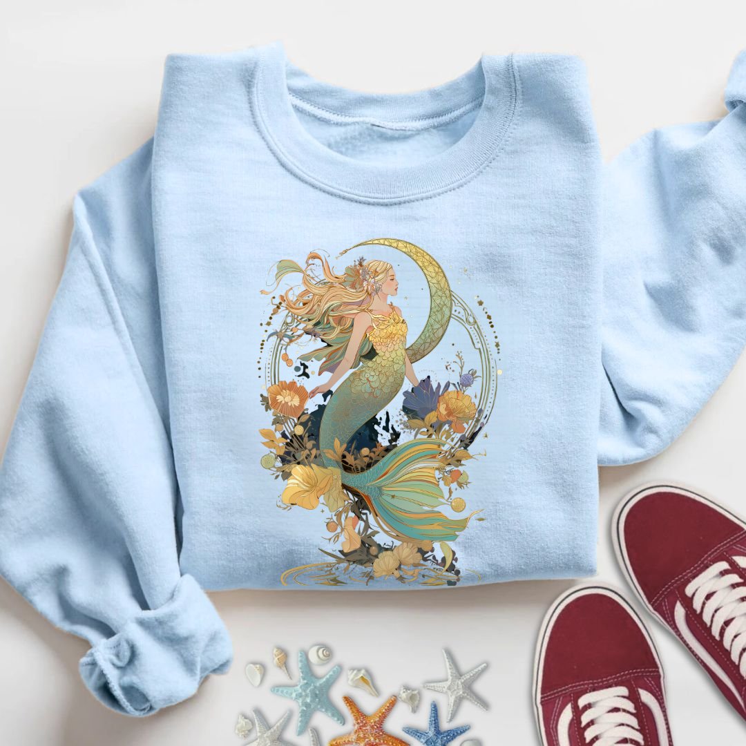 Mermaid Art Nouveau Sweatshirt