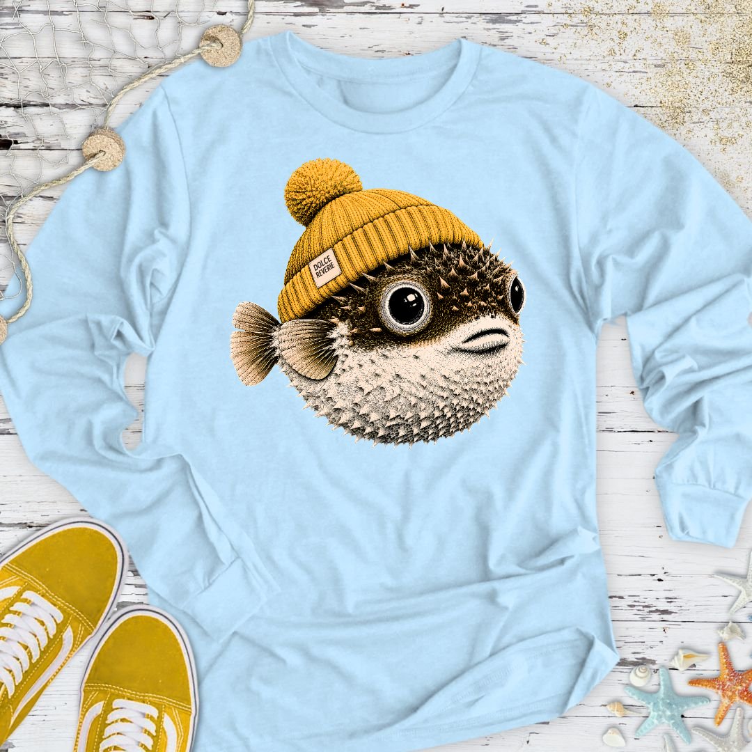Winter Pufferfish Long Sleeve Tee