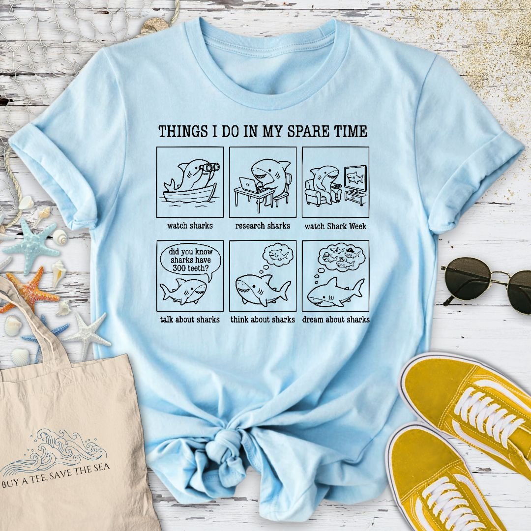 Spare Time, Shark T-Shirt
