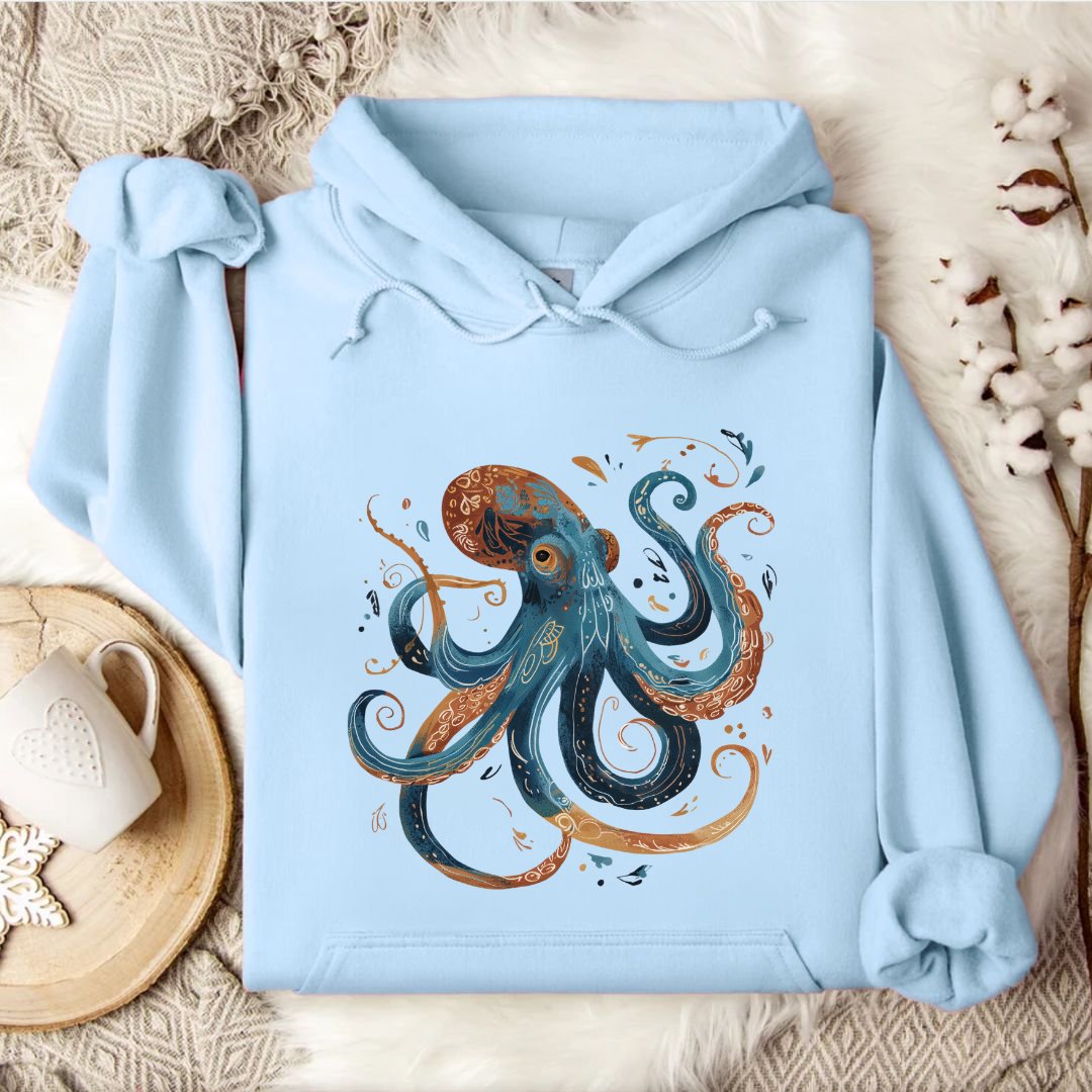 Boho Octopus Hoodie