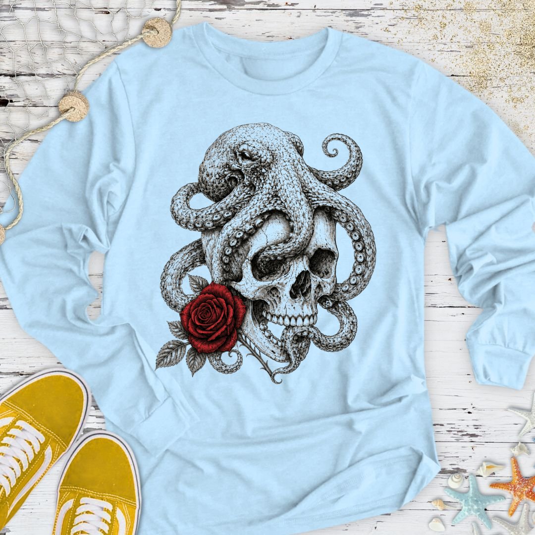 The Last Rose, Octopus Long Sleeve Tee