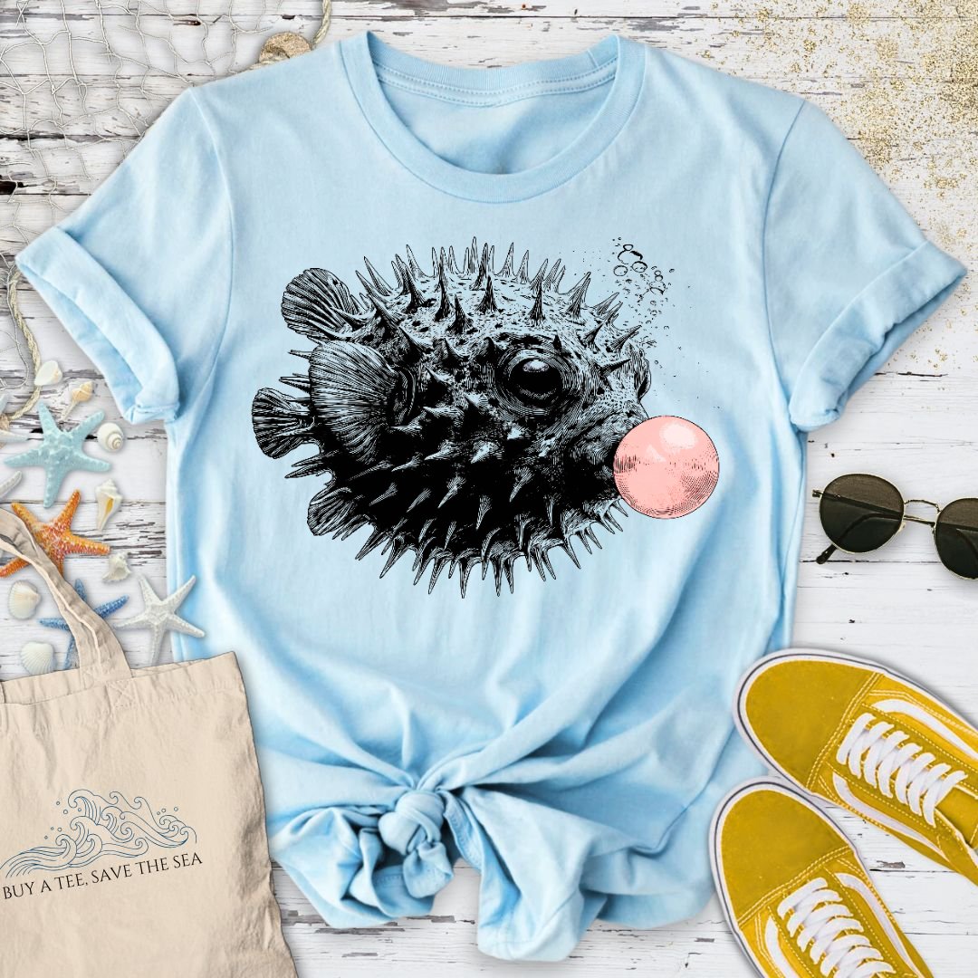 Bubblegum Pufferfish T-Shirt