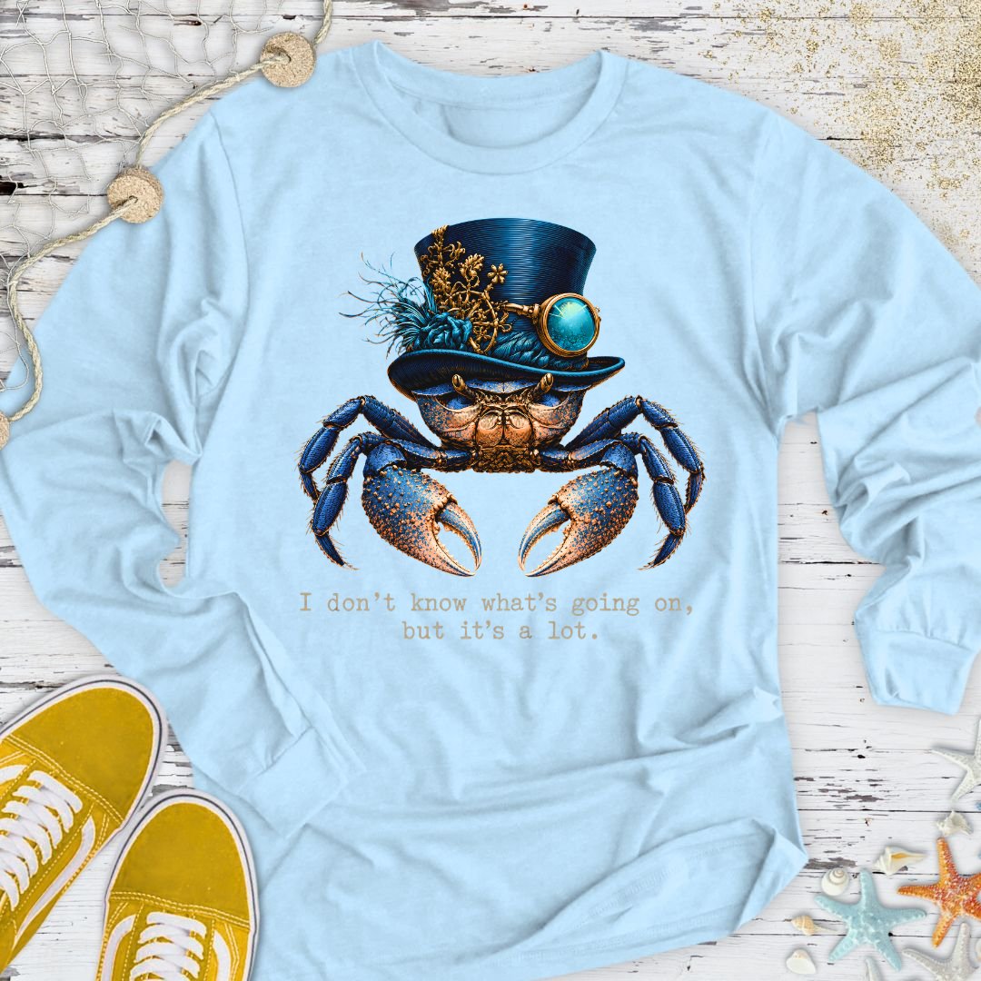 It's A Lot, Crab Long Sleeve Tee