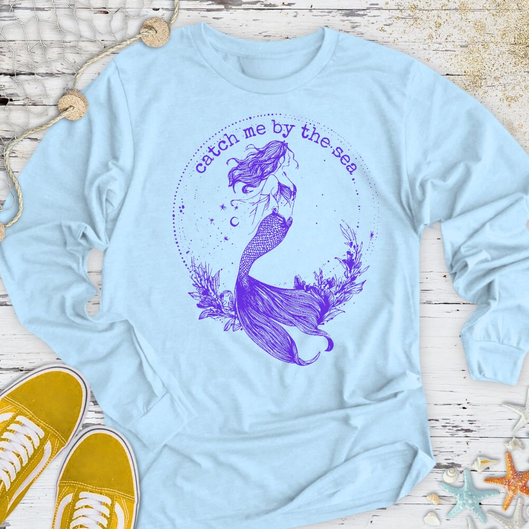 Catch Me By The Sea Long Sleeve Tee