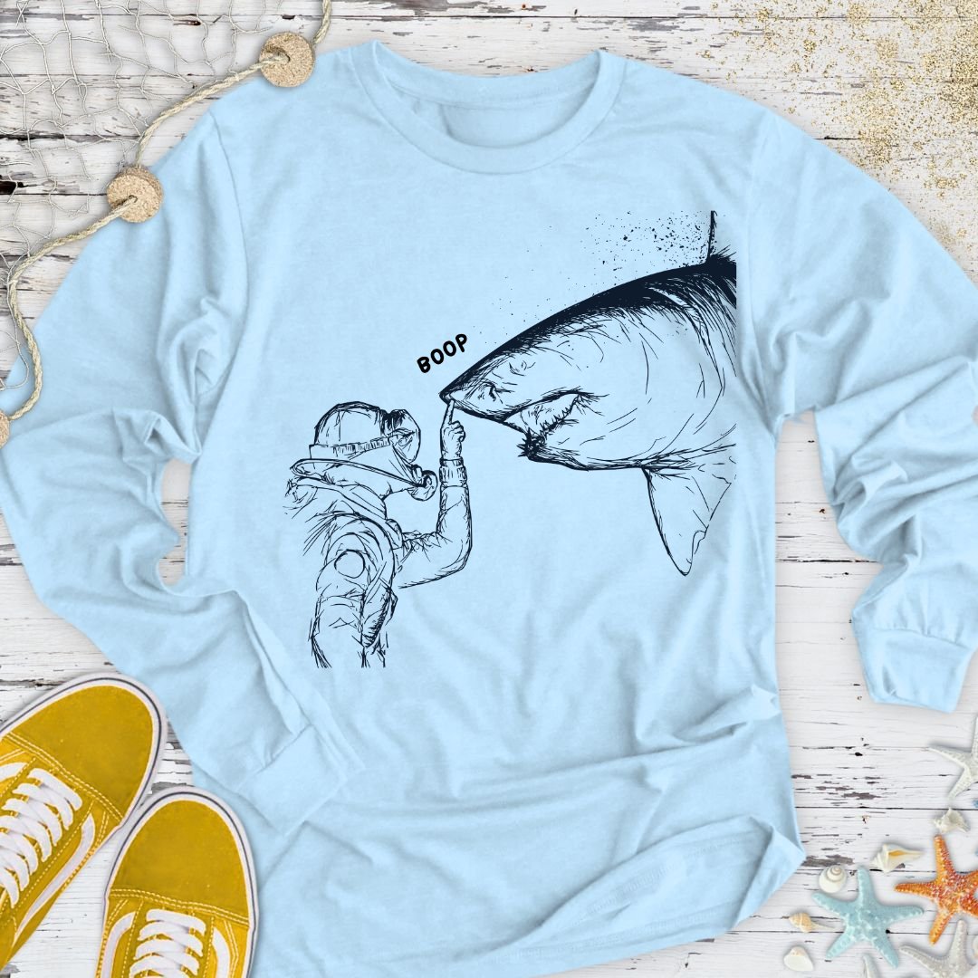 Boop, Shark Long Sleeve Tee