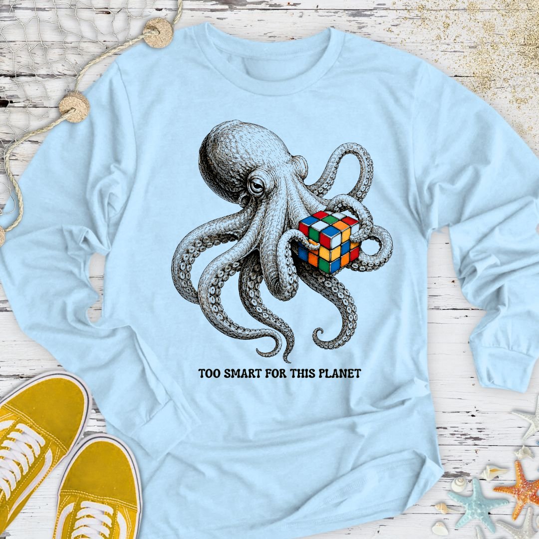 Smart Octopus Long Sleeve Tee