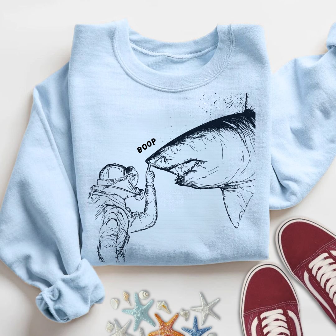 Boop, Shark Sweatshirt