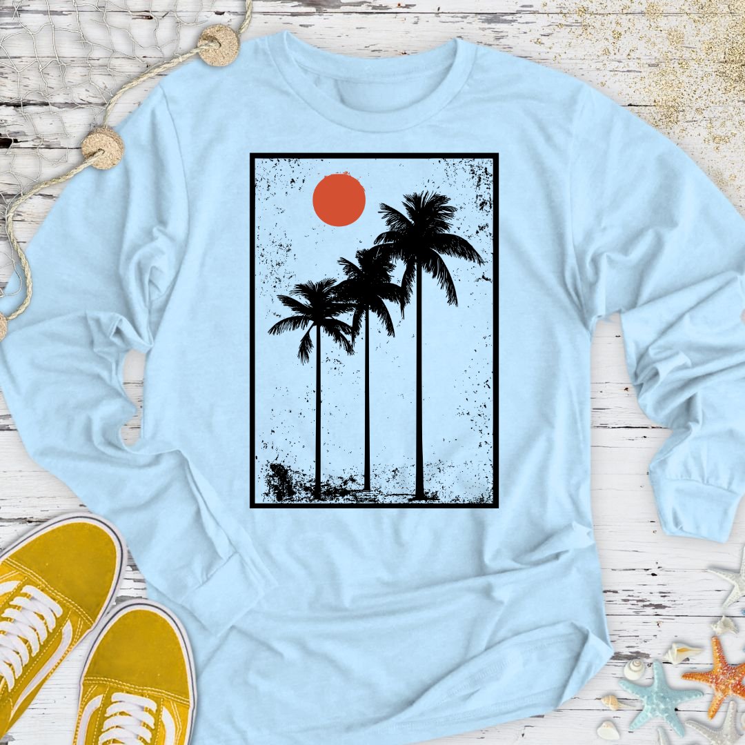 Vintage Palms Long Sleeve Tee