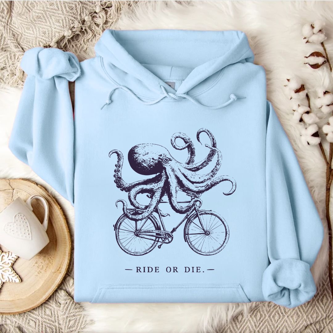 Ride Or Die, Octopus Hoodie