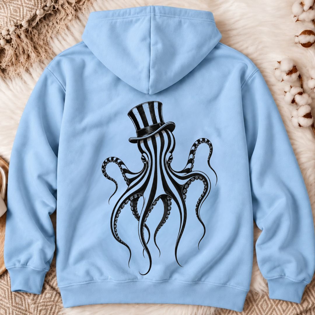 Beetlejuice Octopus Back Print Hoodie