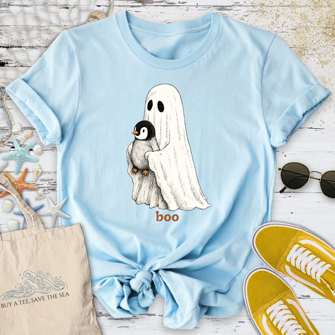 Boo, Ghost & Penguin T-Shirt