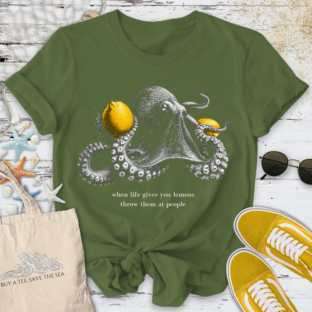 Lemons, Octopus T-Shirt