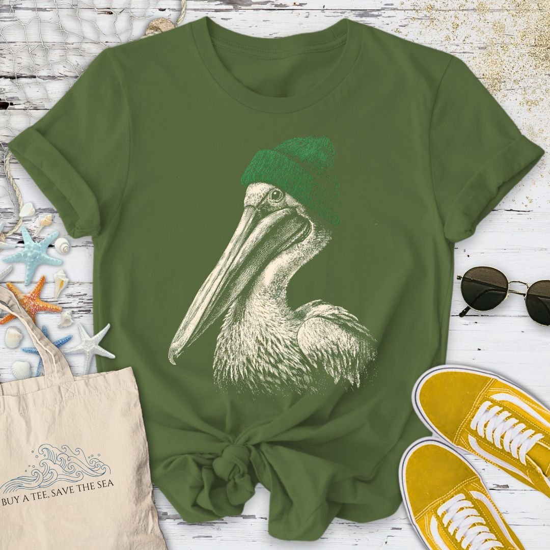 Winter Pelican T-Shirt
