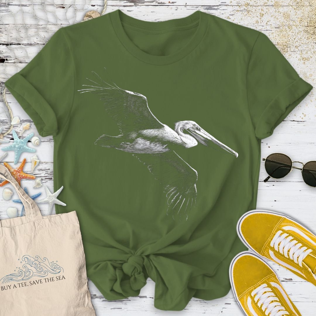 Flying Pelican T-Shirt