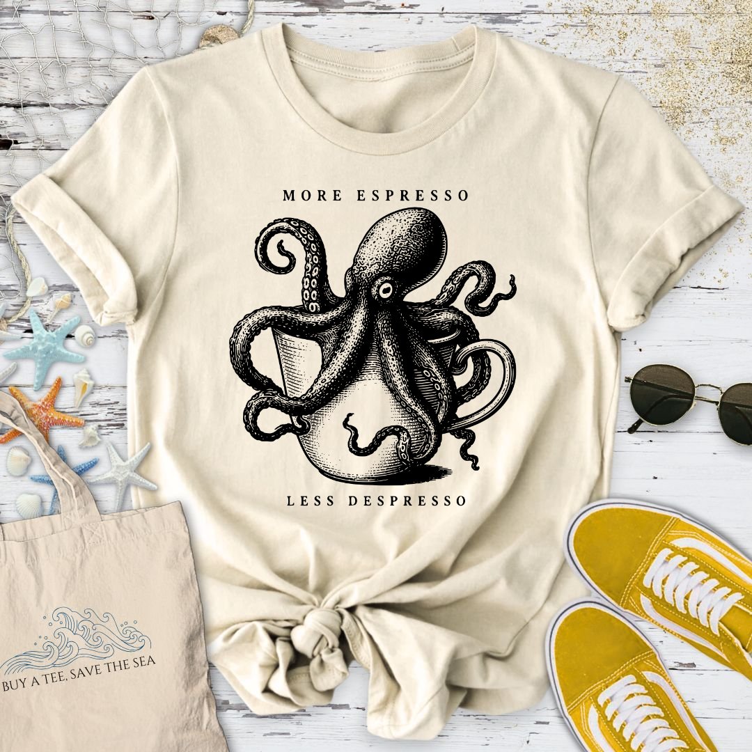 Espresso Octopus T-Shirt