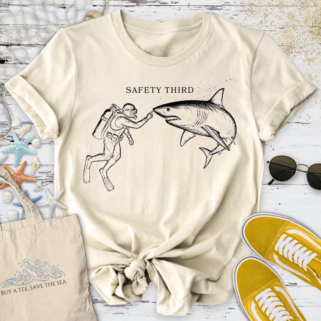 Safety Third, Shark T-Shirt