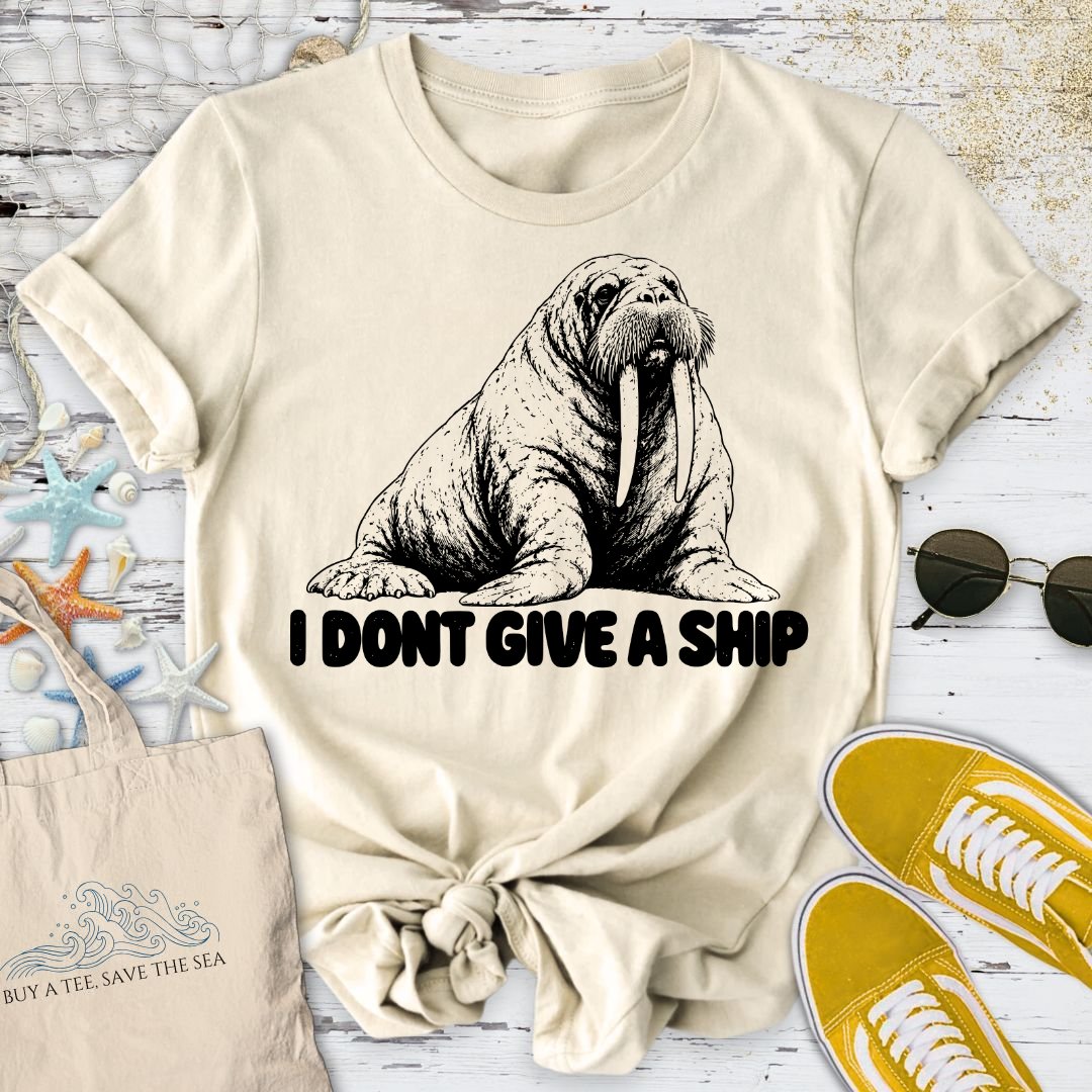 I Don't Give A Ship, Walrus T-Shirt
