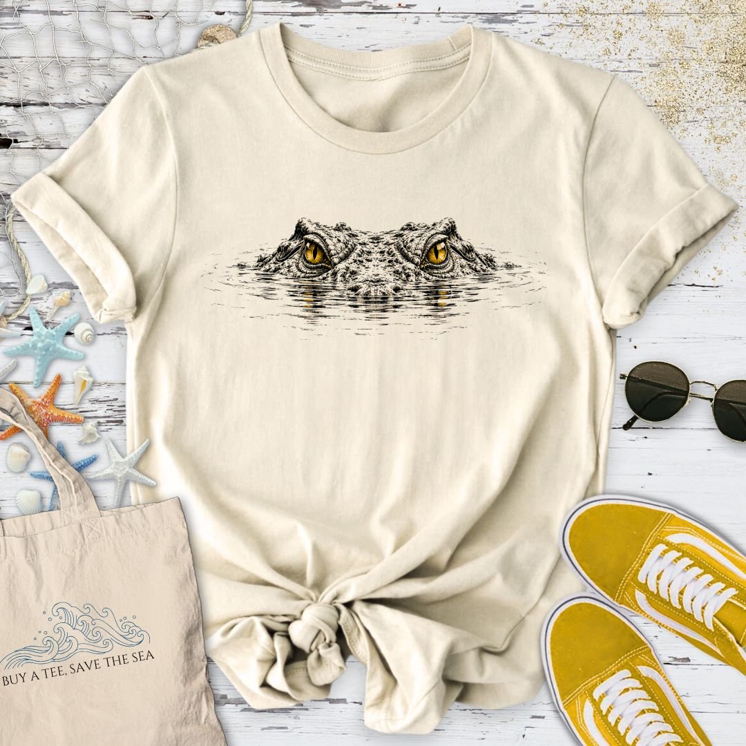 Lurking Saltwater Croc T-Shirt