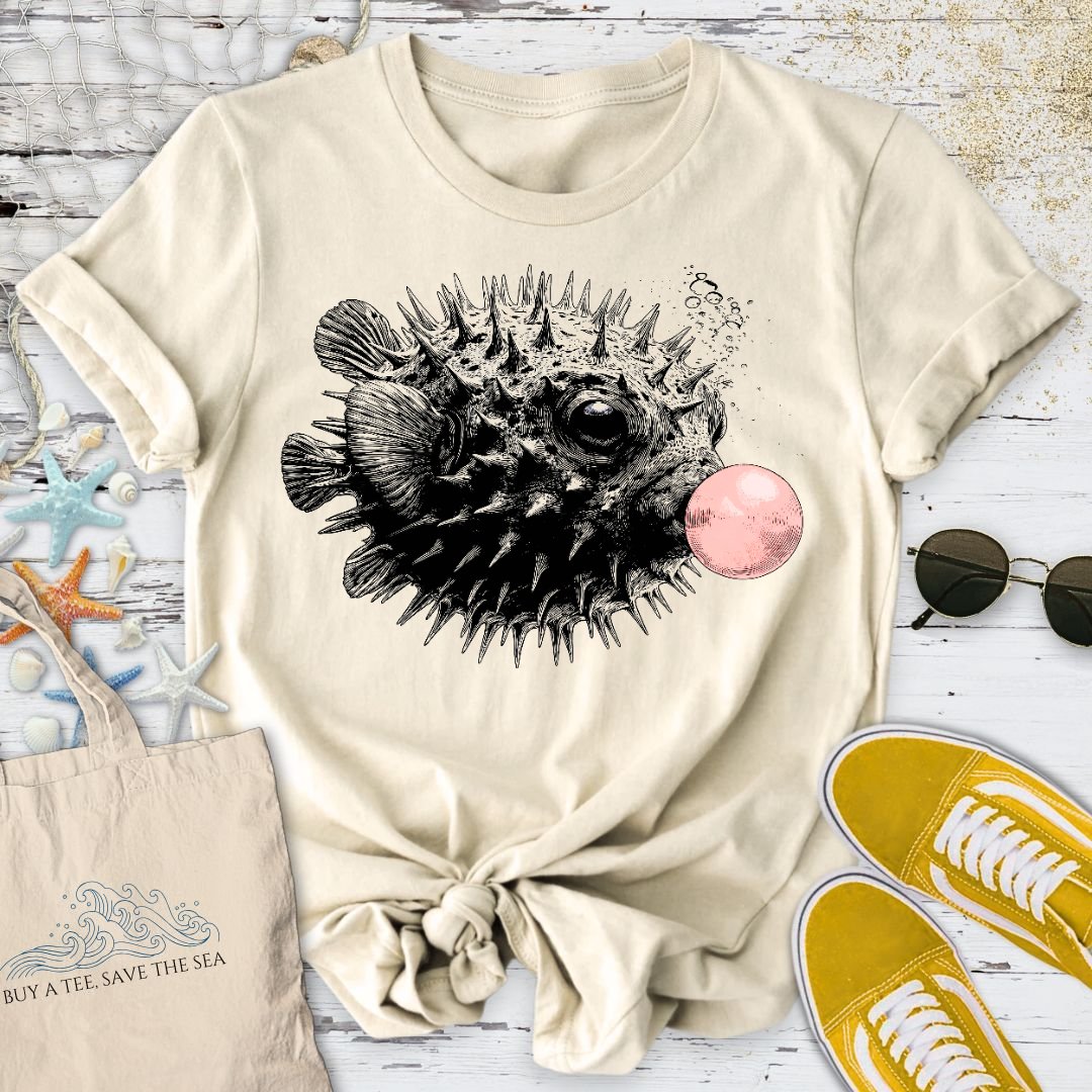 Bubblegum Pufferfish T-Shirt