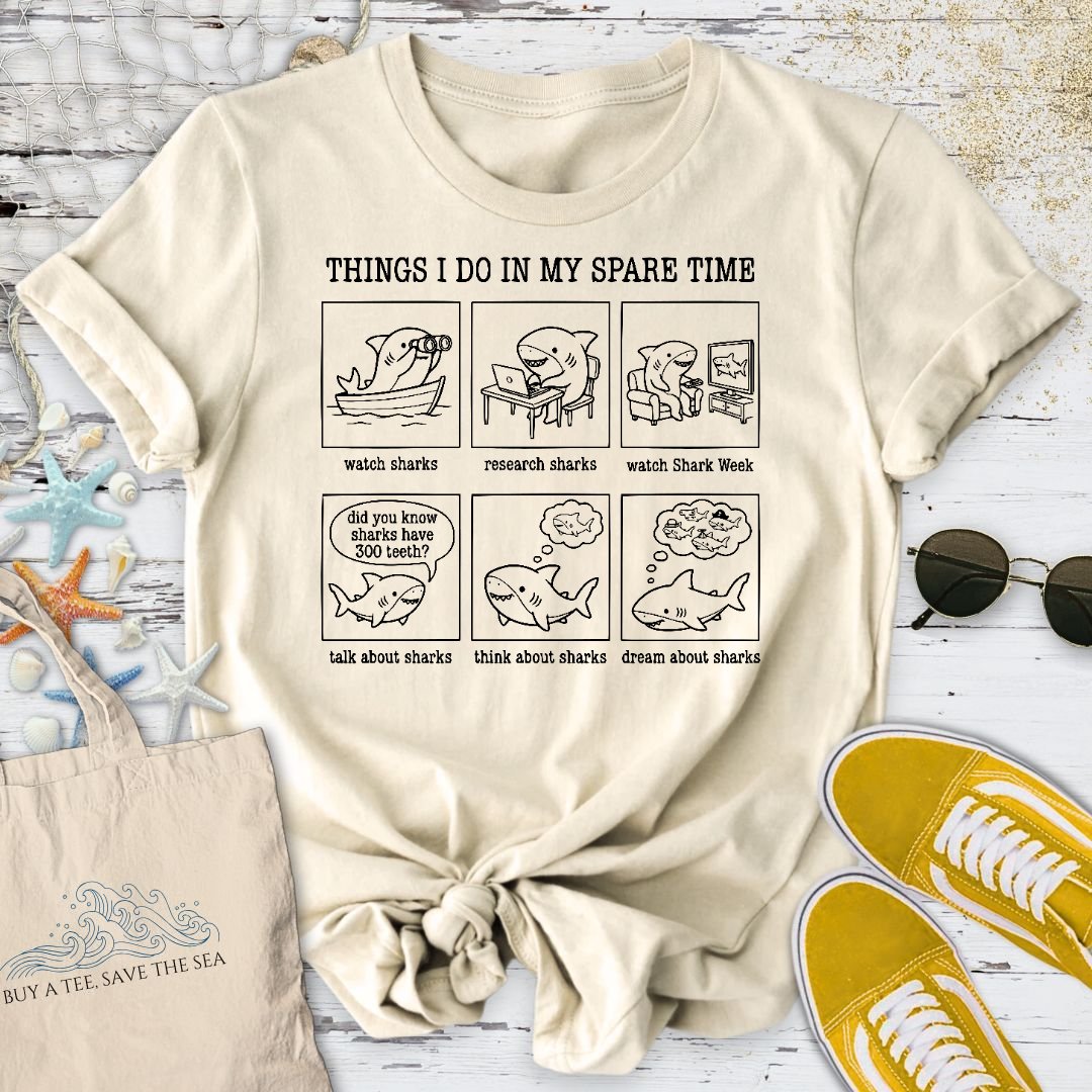 Spare Time, Shark T-Shirt